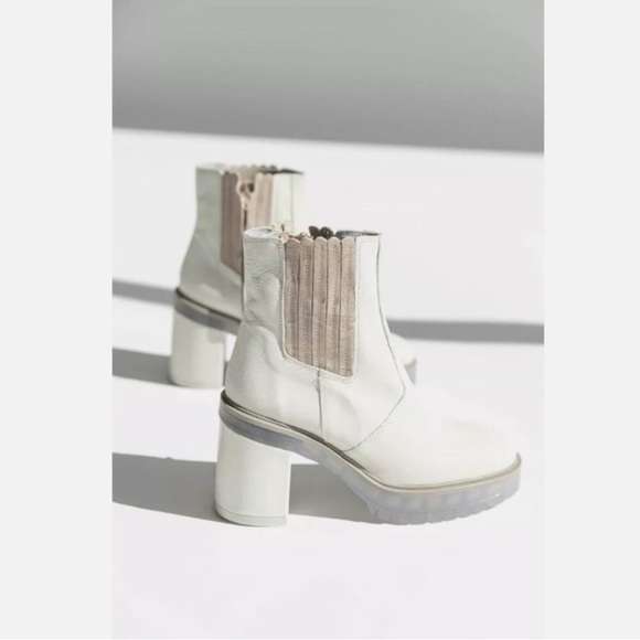 NEW Free People James Chelsea Heeled Boots Size 38 - Picture 10 of 12